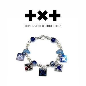 Tomorrow x Together Mini K-Pop Album Charm Bracelet | Concert Outfit Accessories